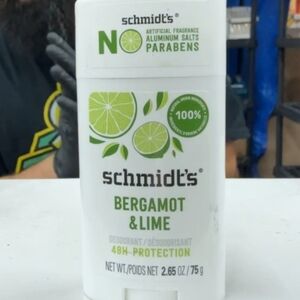 Schmidt's Bergamot & Lime Deodorant New